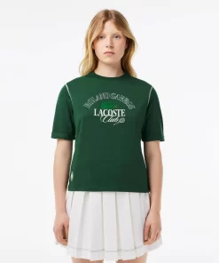 Lacoste Sport Clothing-Roland Garros Edition Cotton T-Shirt