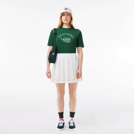 Lacoste Sport Clothing-Roland Garros Edition Cotton T-Shirt