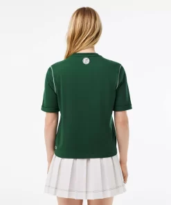 Lacoste Sport Clothing-Roland Garros Edition Cotton T-Shirt