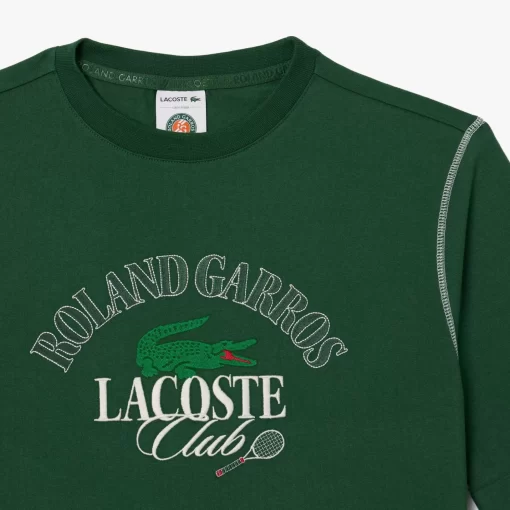 Lacoste Sport Clothing-Roland Garros Edition Cotton T-Shirt