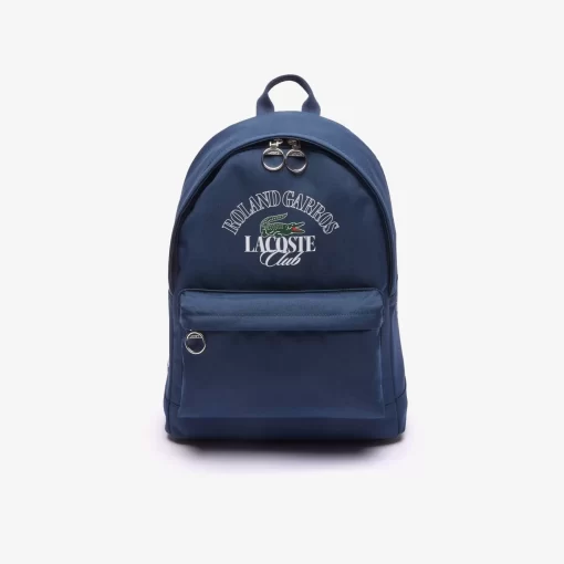 Lacoste Back Pack-Roland Garros Edition Laptop Pocket Backpack