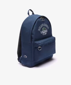 Lacoste Back Pack-Roland Garros Edition Laptop Pocket Backpack