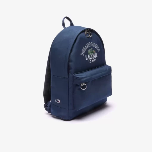 Lacoste Back Pack-Roland Garros Edition Laptop Pocket Backpack