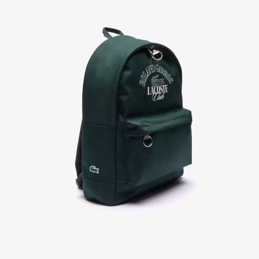 Lacoste Back Pack-Roland Garros Edition Laptop Pocket Backpack