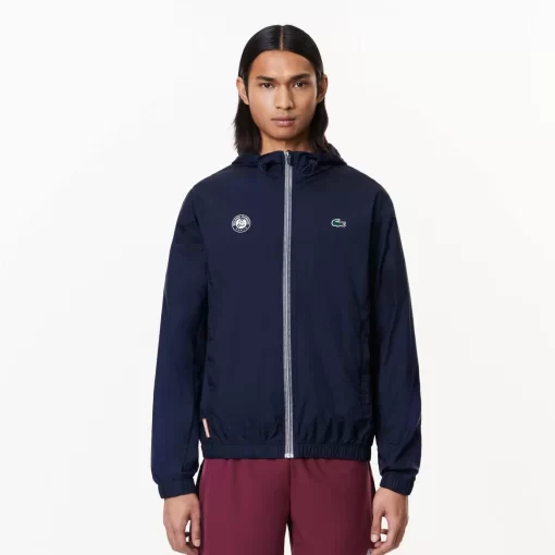 Lacoste Jackets & Coats-Roland Garros Edition Packable Sport Tennis Jacket