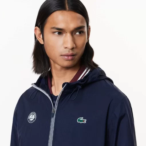 Lacoste Jackets & Coats-Roland Garros Edition Packable Sport Tennis Jacket