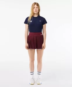 Lacoste Sport Clothing-Roland Garros Edition Sport Pleated Tennis Shorts