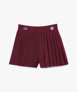 Lacoste Sport Clothing-Roland Garros Edition Sport Pleated Tennis Shorts