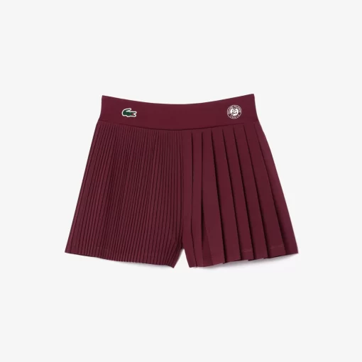 Lacoste Sport Clothing-Roland Garros Edition Sport Pleated Tennis Shorts