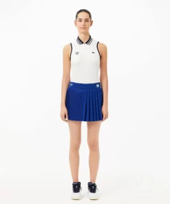 Lacoste Sport Clothing-Roland Garros Edition Stretch Tennis Skirt