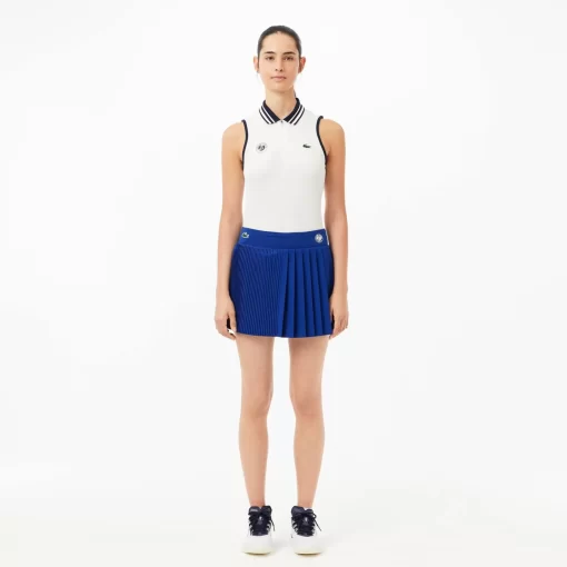 Lacoste Sport Clothing-Roland Garros Edition Stretch Tennis Skirt