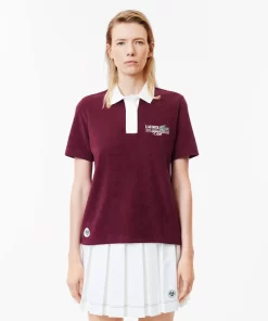 Lacoste Sport Clothing-Roland Garros Edition Terry Knit Tennis Polo Shirt