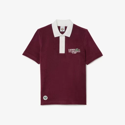 Lacoste Sport Clothing-Roland Garros Edition Terry Knit Tennis Polo Shirt