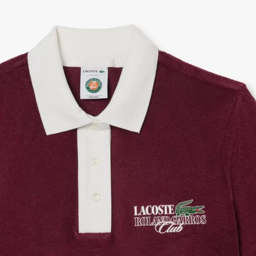 Lacoste Sport Clothing-Roland Garros Edition Terry Knit Tennis Polo Shirt