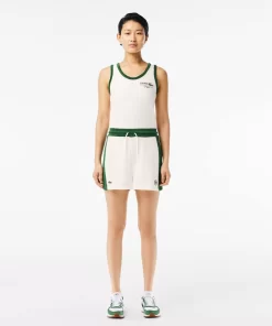 Lacoste Sport Clothing-Roland Garros Edition Terry Playsuit