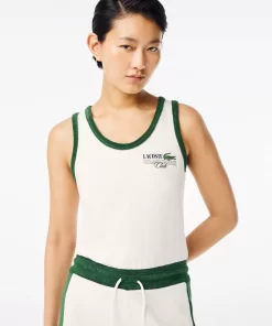 Lacoste Sport Clothing-Roland Garros Edition Terry Playsuit