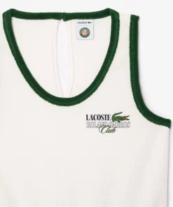 Lacoste Sport Clothing-Roland Garros Edition Terry Playsuit