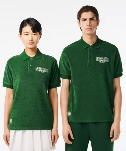 Lacoste Sport Clothing-Roland Garros Edition Terry Polo Shirt