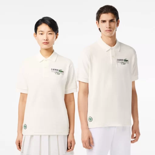 Lacoste Sport Clothing-Roland Garros Edition Terry Polo Shirt