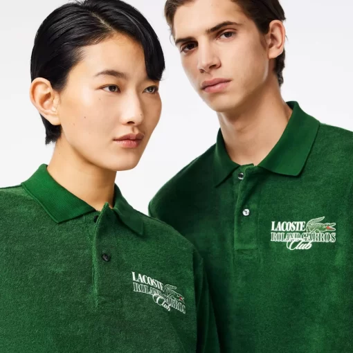 Lacoste Sport Clothing-Roland Garros Edition Terry Polo Shirt