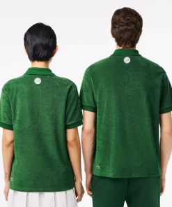 Lacoste Sport Clothing-Roland Garros Edition Terry Polo Shirt