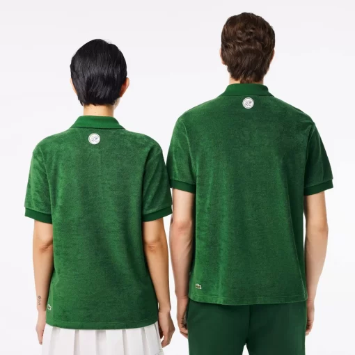 Lacoste Sport Clothing-Roland Garros Edition Terry Polo Shirt