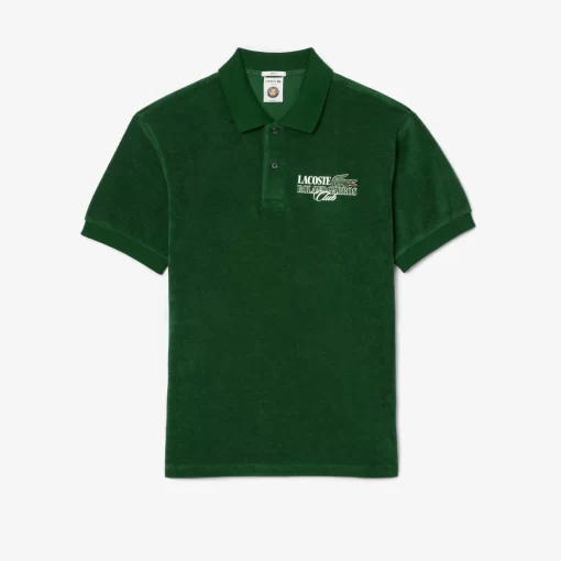 Lacoste Sport Clothing-Roland Garros Edition Terry Polo Shirt