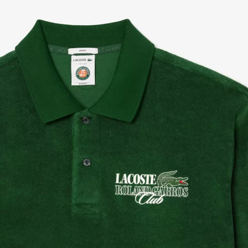 Lacoste Sport Clothing-Roland Garros Edition Terry Polo Shirt