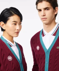 Lacoste Knitwear-Roland Garros Edition Umpire Cardigan