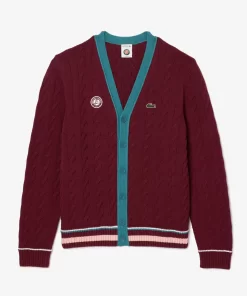 Lacoste Knitwear-Roland Garros Edition Umpire Cardigan