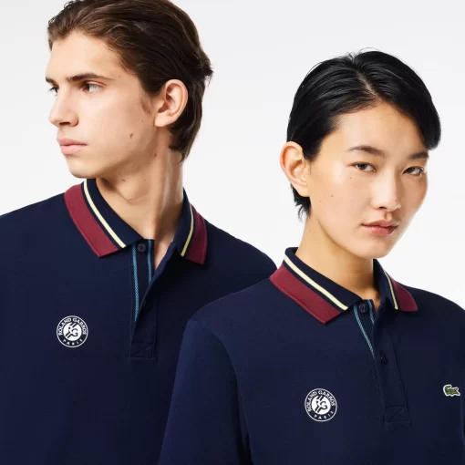 Lacoste Sport Clothing-Roland Garros Sport Edition Umpire Polo Shirt