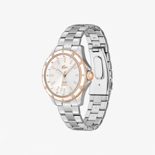 Lacoste Watches-Santorini Three Hand Stainless Steel Watch