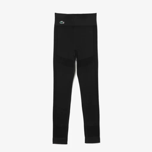 Lacoste Fitness & Training-Seamless Absorbent Sports Leggings