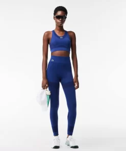 Lacoste Fitness & Training-Seamless Absorbent Sports Leggings