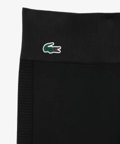 Lacoste Fitness & Training-Seamless Absorbent Sports Leggings