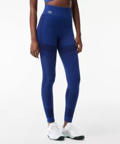 Lacoste Fitness & Training-Seamless Absorbent Sports Leggings