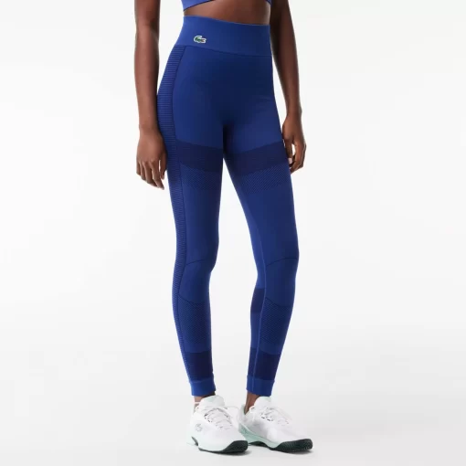 Lacoste Fitness & Training-Seamless Absorbent Sports Leggings