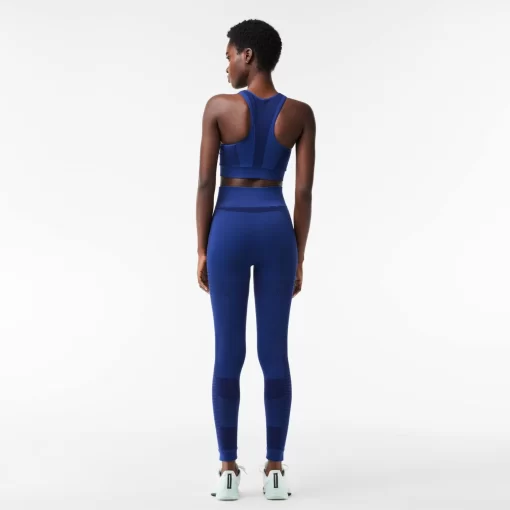 Lacoste Fitness & Training-Seamless Absorbent Sports Leggings