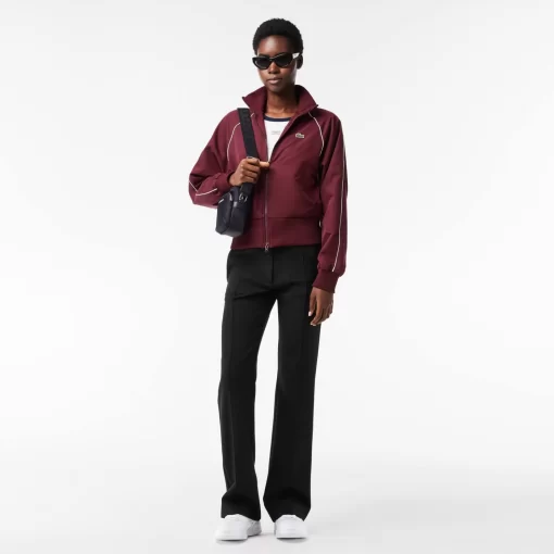 Lacoste Jackets & Coats-Short, Oversized Jacket With Contrast Details