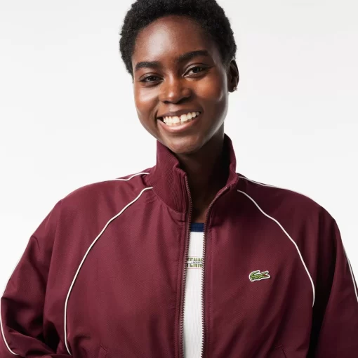 Lacoste Jackets & Coats-Short, Oversized Jacket With Contrast Details