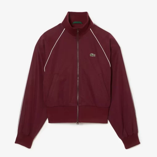 Lacoste Jackets & Coats-Short, Oversized Jacket With Contrast Details