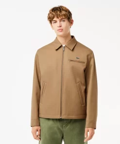 Lacoste Jackets & Coats-Short Padded Twill Jacket