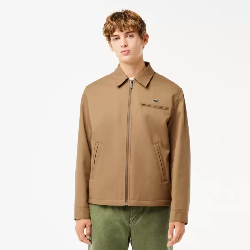 Lacoste Jackets & Coats-Short Padded Twill Jacket