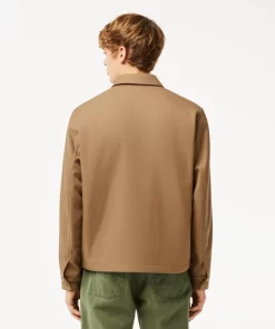 Lacoste Jackets & Coats-Short Padded Twill Jacket