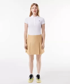 Lacoste Dresses & Skirts-Short Pleated Cotton Skirt