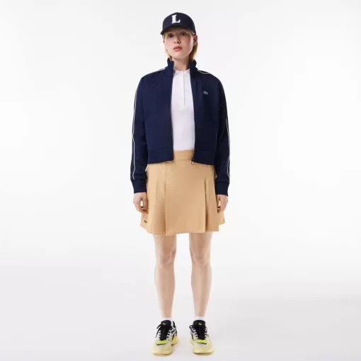 Lacoste Dresses & Skirts-Short Pleated Cotton Skirt