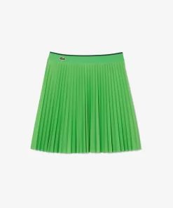 Lacoste Dresses & Skirts-Short Pleated Elastic Waist Skirt