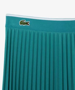 Lacoste Dresses & Skirts-Short Pleated Elastic Waist Skirt