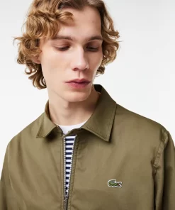 Lacoste Jackets & Coats-Short Showerproof Cotton Jacket