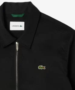 Lacoste Jackets & Coats-Short Showerproof Cotton Jacket